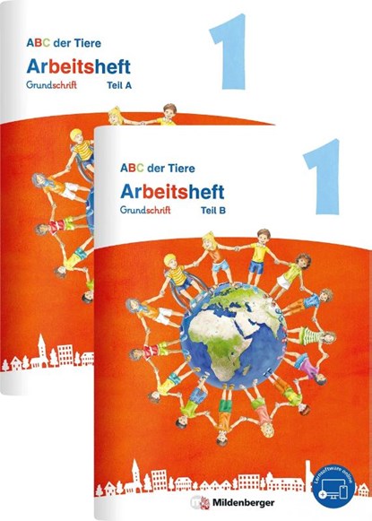 ABC der Tiere 1 Neubearbeitung - Arbeitsheft Grundschrift, Teil A und B, Klaus Kuhn ; Mareike Hahn ; Kerstin Mrowka-Nienstedt - Paperback - 9783619147922
