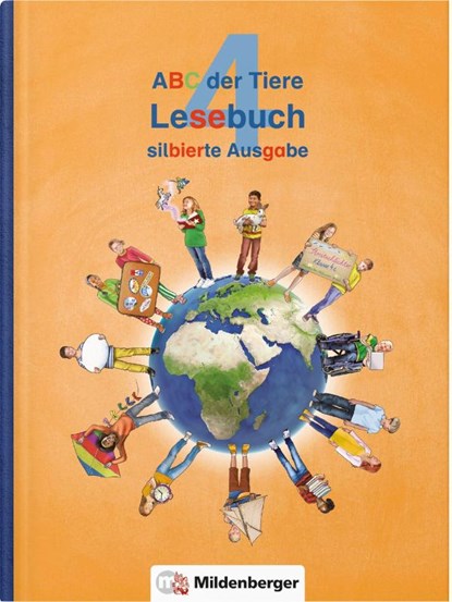 ABC der Tiere 4 - Lesebuch, silbierte Ausgabe · Neubearbeitung, Klaus Kuhn - Gebonden - 9783619445806