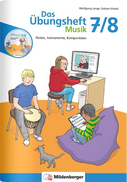 Das Übungsheft Musik 7/8, Wolfgang Junge ; Sabine Schaal - Gebonden - 9783619772896