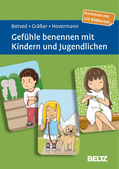 Gefühle benennen mit Kindern und Jugendlichen, Annika Botved ;  Melanie Gräßer ;  Eike Hovermann - Losbladig - 9783621283007