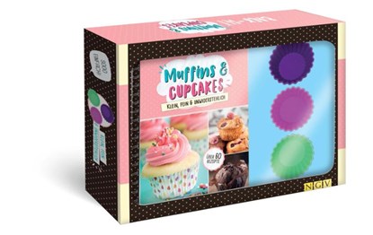 Back-Set Muffins & Cupcakes. Klein, fein und unwiederstehlich, niet bekend - Gebonden - 9783625193234