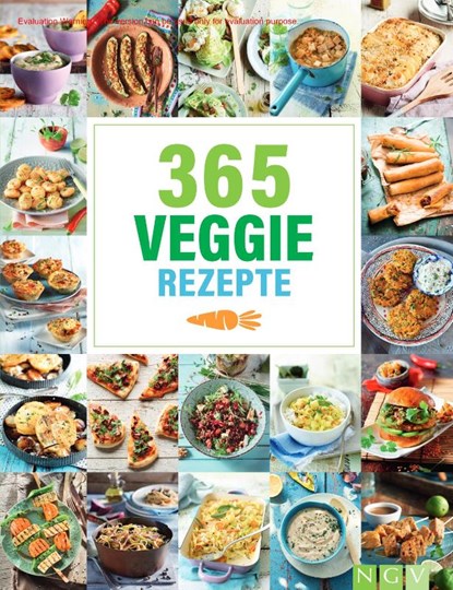 365 Veggie-Rezepte, niet bekend - Paperback - 9783625193258