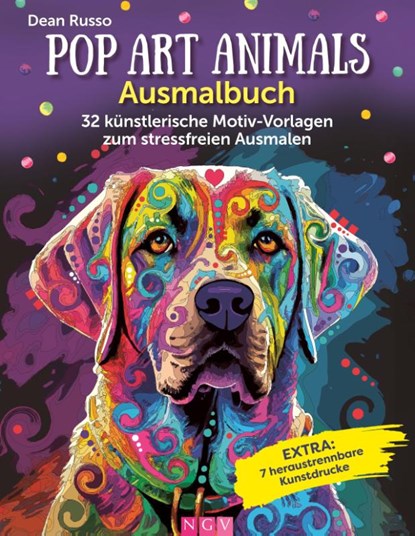 Pop Art Animals - Ausmalbuch, niet bekend - Paperback - 9783625199052
