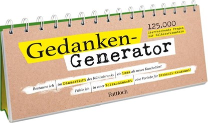 Gedanken-Generator, Pattloch Verlag - Paperback - 9783629013231