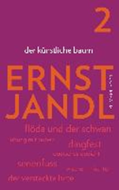 Jandl, E: Werke 2/ der künstliche baum, JANDL,  Ernst - Gebonden - 9783630874821