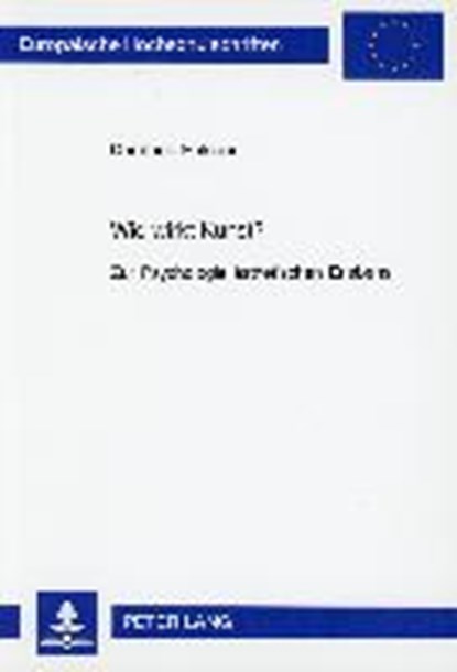 Wie Wirkt Kunst?, Dorothee Halcour - Paperback - 9783631398012