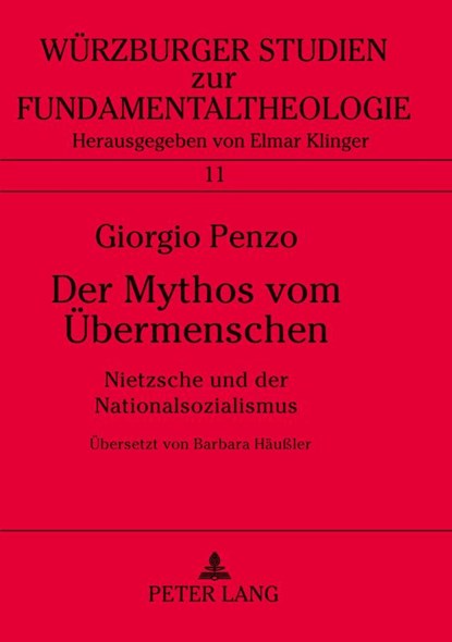 Der Mythos vom Uebermenschen, Penzo Giorgio Penzo ; Armando Armando S.R.L. - Paperback - 9783631453636