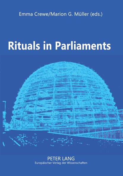 Rituals in Parliaments, Emma Crewe ; Marion G. Mueller - Paperback - 9783631519936