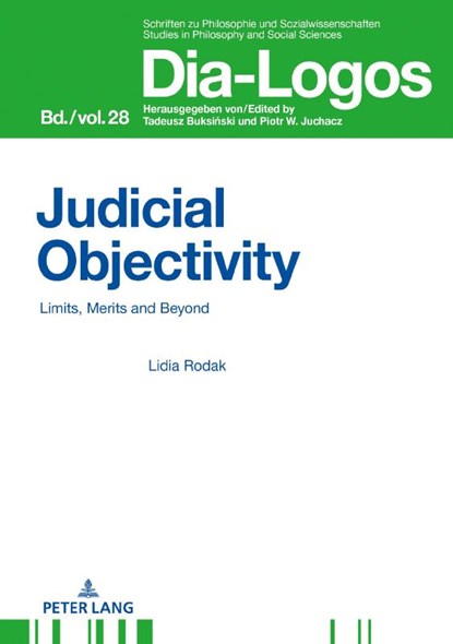 Judicial Objectivity:, Lidia Rodak - Gebonden - 9783631652145
