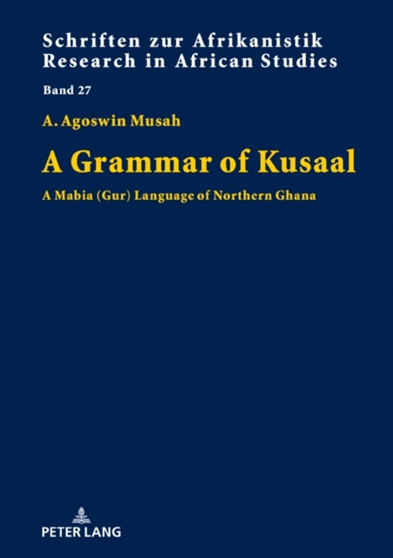 A Grammar of Kusaal