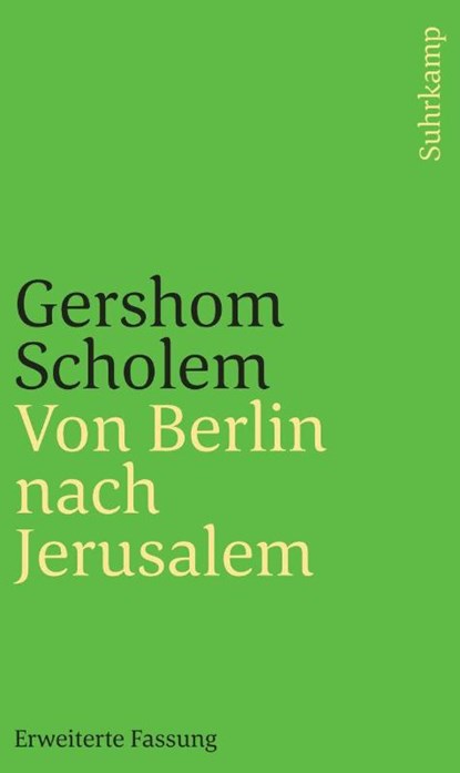 Von Berlin nach Jerusalem, Gershom Scholem - Paperback - 9783633241767