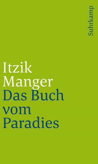 Das Buch vom Paradies, Itzig Manger - Paperback - 9783633241781