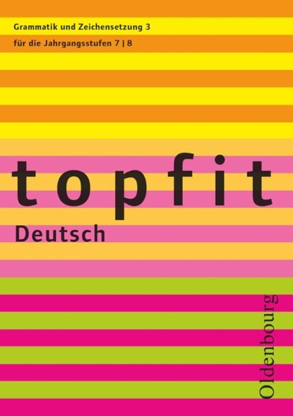 topfit Deutsch Grammatik und Zeichensetzung 3, niet bekend - Paperback - 9783637004351