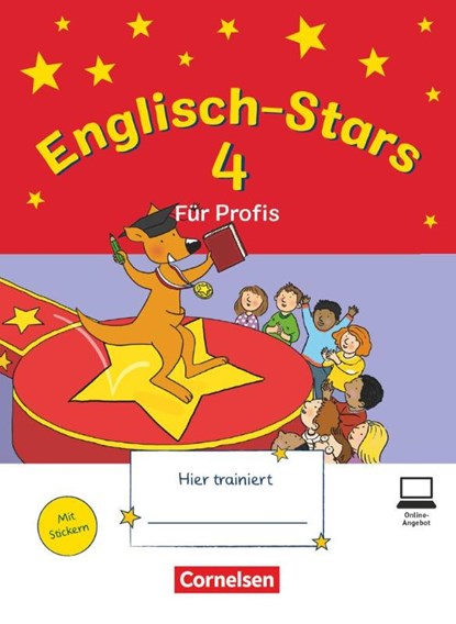 Englisch-Stars 4. Schuljahr - Übungsheft für Profis, Jasmin Brune ; Daniela Elsner ; Stefanie Gleixner-Weyrauch ; Marion Lugauer - Paperback - 9783637025592