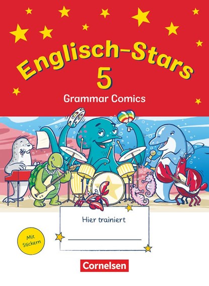 Englisch-Stars 5. Schuljahr - Übungsheft Grammar Comics, niet bekend - Paperback - 9783637026858