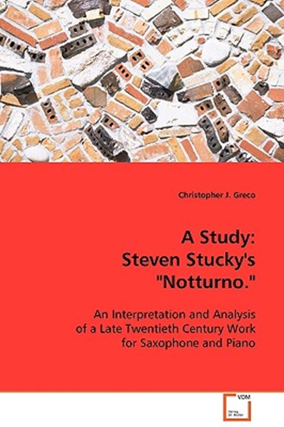 A Study, Christopher J Greco - Paperback - 9783639088816