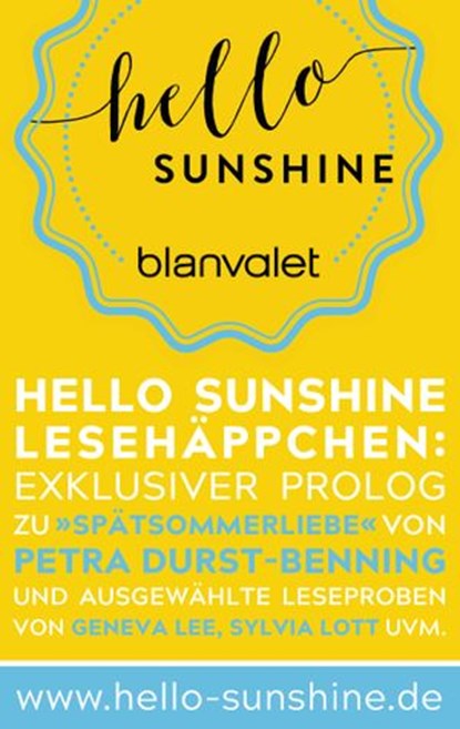 Hello Sunshine Lesehäppchen, niet bekend - Ebook - 9783641233389