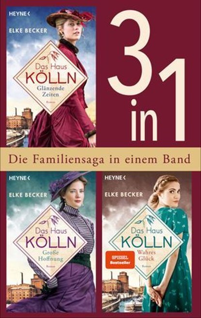 Die Kölln-Saga (3in1-Bundle), Elke Becker - Ebook - 9783641350116