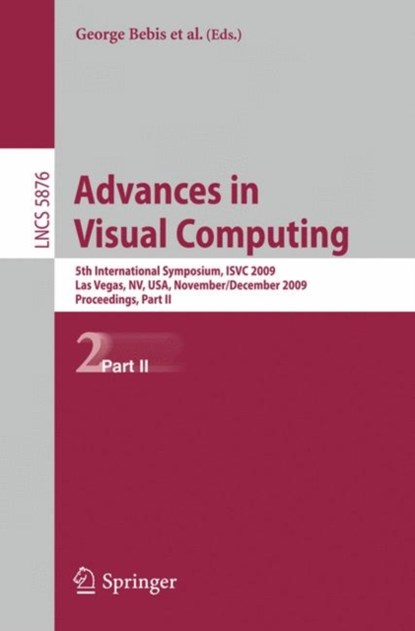 Advances in Visual Computing, niet bekend - Paperback - 9783642105197