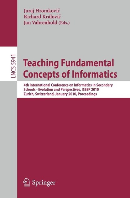 Teaching Fundamental Concepts of Informatics, niet bekend - Paperback - 9783642113758