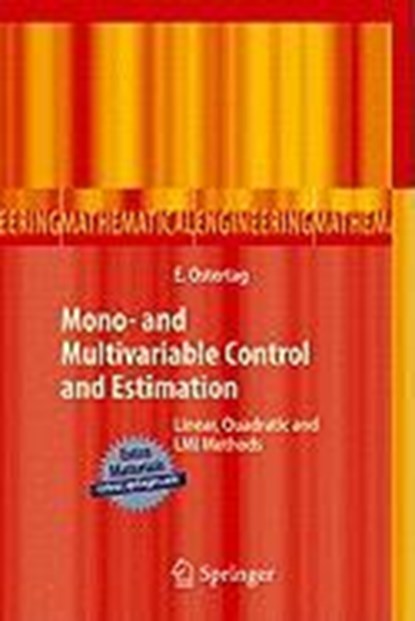 Mono- and Multivariable Control and Estimation, OSTERTAG,  Eric - Gebonden - 9783642137334