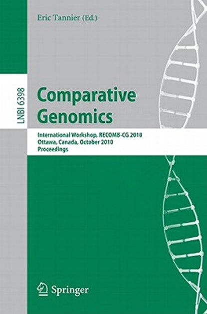 Comparative Genomics, Eric Tannier - Paperback - 9783642161803