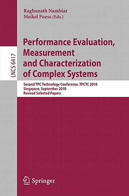 Performance Evaluation, Raghunath Nambiar ; Meikel Poess - Paperback - 9783642182051