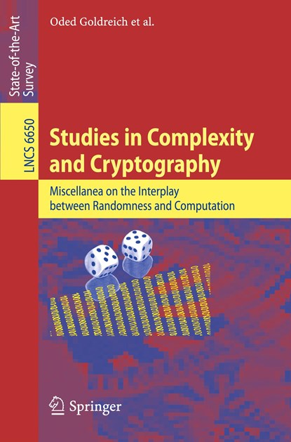 Studies in Complexity and Cryptography, Oded Goldreich - Paperback - 9783642226694