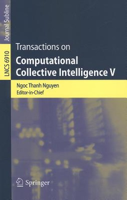 Transactions on Computational Collective Intelligence V, NGUYEN,  Ngoc Thanh - Paperback - 9783642240157