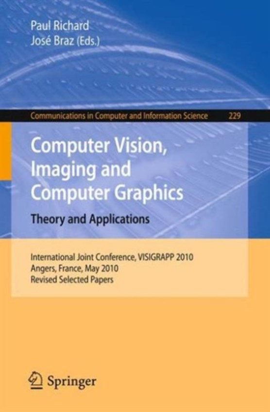 Computer Vision, Imaging and Computer Graphics. Theory and Applications