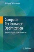 Computer Performance Optimization | Wolfgang W. Osterhage | 
