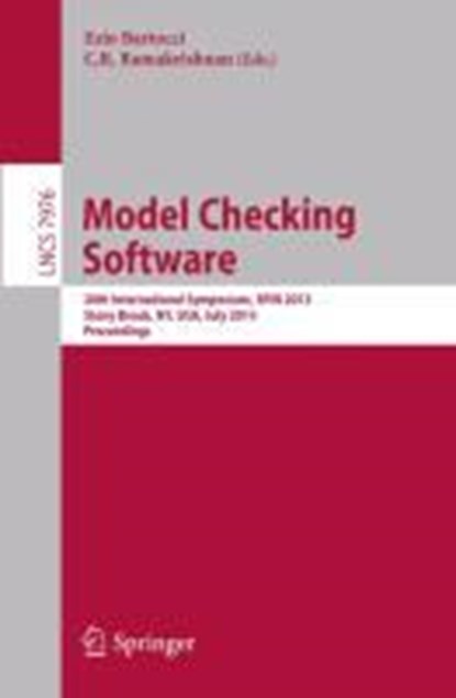 Model Checking Software, Ezio Bartocci ; C. R. Ramakrishnan - Paperback - 9783642391750