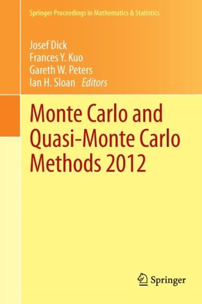Monte Carlo and Quasi-Monte Carlo Methods 2012, niet bekend - Gebonden - 9783642410949