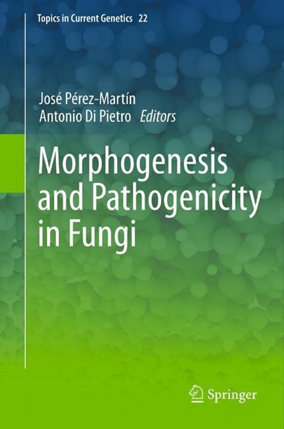 Morphogenesis and Pathogenicity in Fungi, Jose Perez Martin ; Antonio Di Pietro - Paperback - 9783642428340