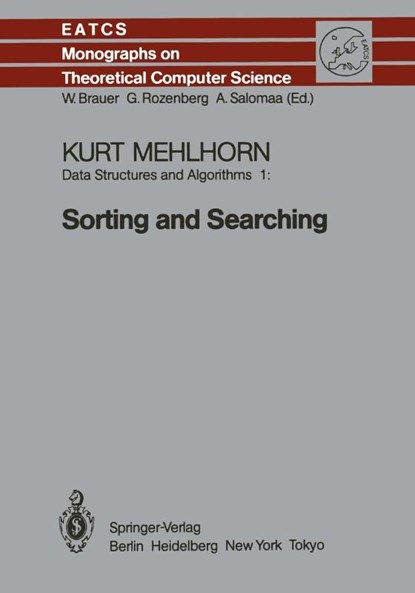 Data Structures and Algorithms 1, K. Mehlhorn - Paperback - 9783642696749
