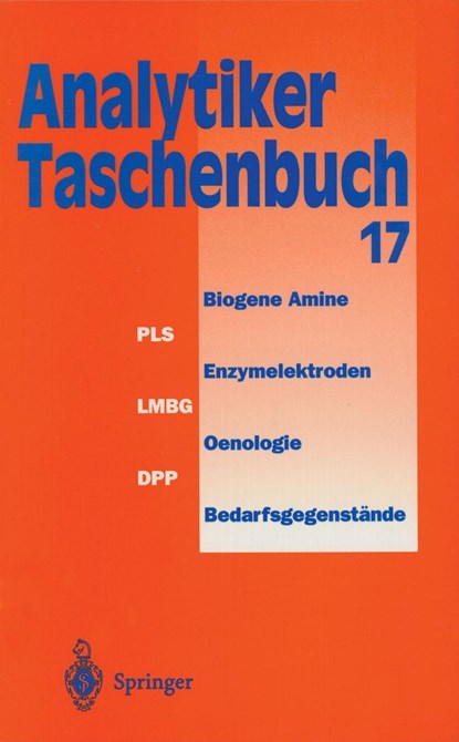 Analytiker-Taschenbuch, Helmut Günzler ;  Wilhelm Fresenius ;  A. Müfit Bahadir ;  Rolf Borsdorf ;  Klaus Danzer ;  Günter Tölg ;  Rudolf Galensa ;  Walter Huber ;  Michael Linscheid ;  Georg Schwedt - Paperback - 9783642804090