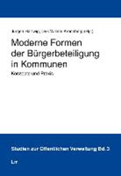 Moderne Formen der Bürgerbeteiligung in Kommunen, niet bekend - Paperback - 9783643125347