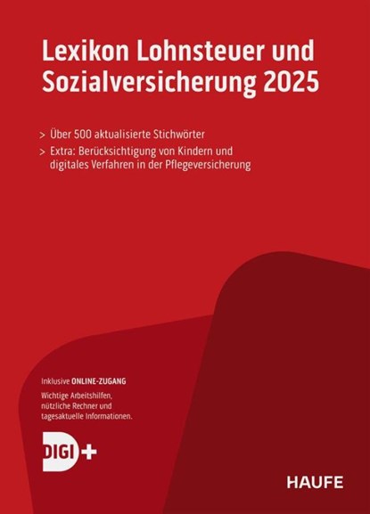 Lexikon Lohnsteuer und Sozialversicherung 2025 plus Onlinezugang, niet bekend - Paperback - 9783648186008