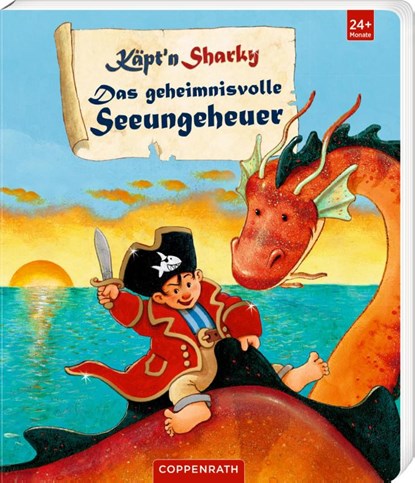 Käpt'n Sharky - Das geheimnisvolle Seeungeheuer (Pappbilderbuch), Jutta Langreuter - Gebonden - 9783649650652