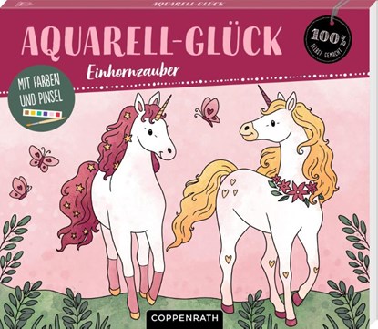 Aquarell-Glück Einhornzauber, niet bekend - Gebonden - 9783649652274