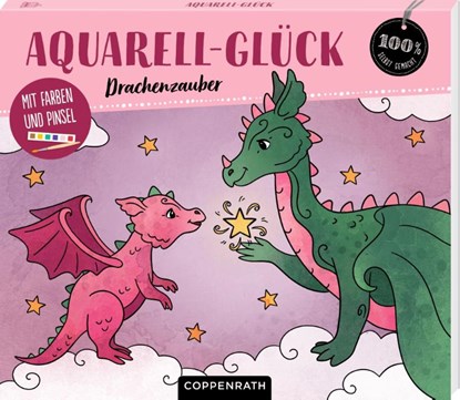 Aquarell-Glück Drachenzauber, niet bekend - Gebonden - 9783649652281