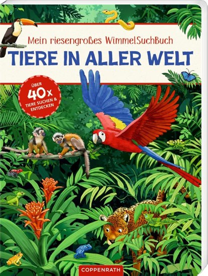 Mein riesengroßes WimmelSuchBuch: Tiere in aller Welt, niet bekend - Gebonden - 9783649653998