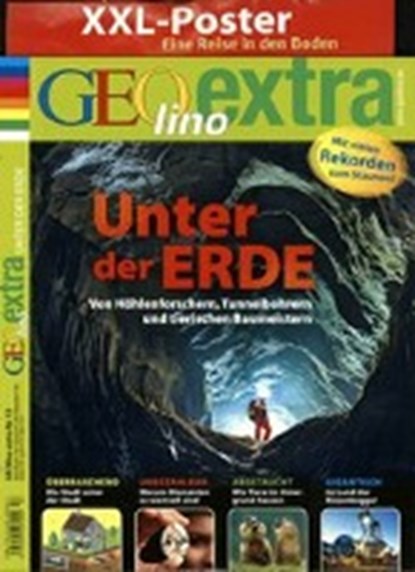 GEOlino extra Unter der Erde, VERG,  Martin - Paperback - 9783652004237