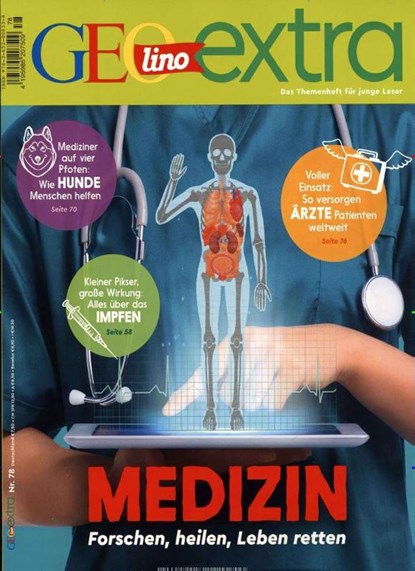 GEOlino extra 78/2019 - Medizin, Rosemarie Wetscher - Paperback - 9783652008334