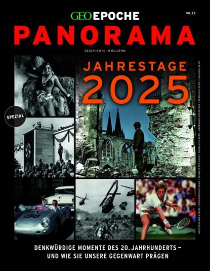 GEO Epoche PANORAMA 25/2024 Jahrestage 2025, Jürgen Schaefer ; Katharina Schmitz - Paperback - 9783652015172