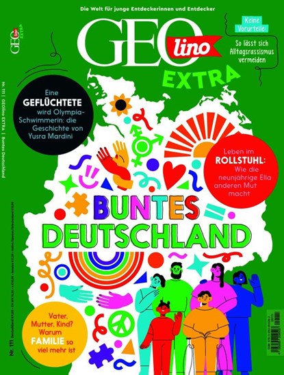 GEOlino Extra / GEOlino extra 111/2025 - Buntes Deutschland, Juliane van Treeck - Gebonden - 9783652015202