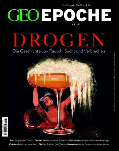 GEO Epoche 133/2025 - Drogen, Jürgen Schaefer ; Katharina Schmitz - Gebonden - 9783652015271