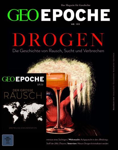 GEO Epoche DVD 133/2025 - Drogen, Jürgen Schaefer ; Katharina Schmitz - Gebonden - 9783652015332