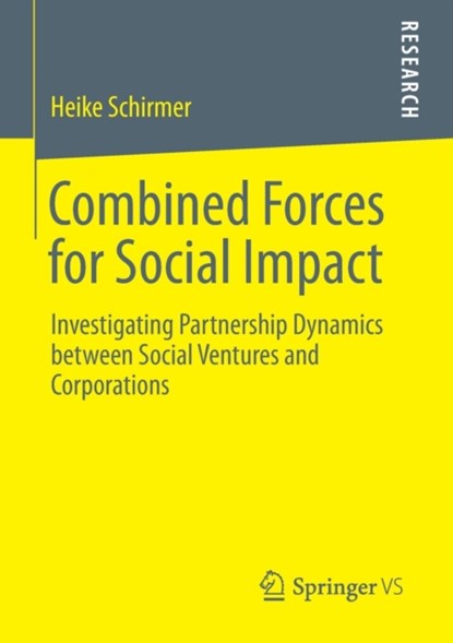 Combined Forces for Social Impact, niet bekend - Paperback - 9783658048587