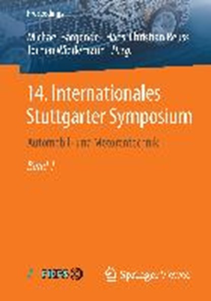 14. Internationales Stuttgarter Symposium, Michael Bargende ; Hans-Christian Reuss ; Jochen Wiedemann - Paperback - 9783658051297